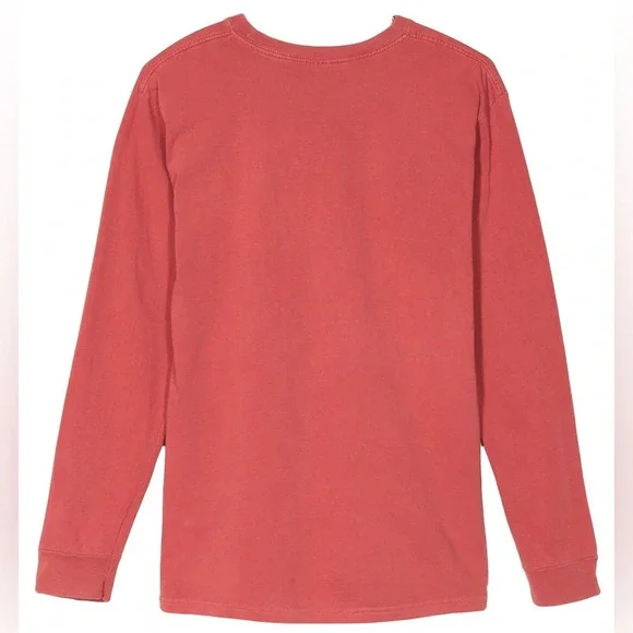 NWT Stussy x Bob Marley Collab Tuff Gong Long Sleeve Shirt Raspberry Medium